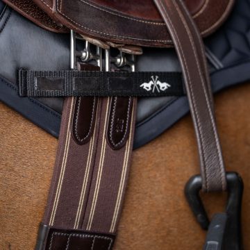 Jumping girth HVP-Legacy -  Chocolate brown