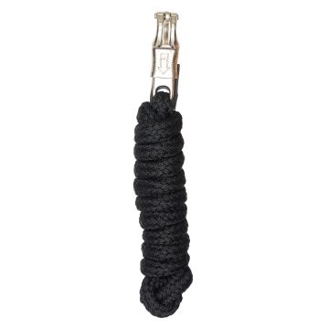 Lead rope HVP-Nena panic hook -  Black