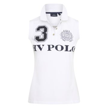 Polo shirt Favouritas Luxury sleeveless  -  White 