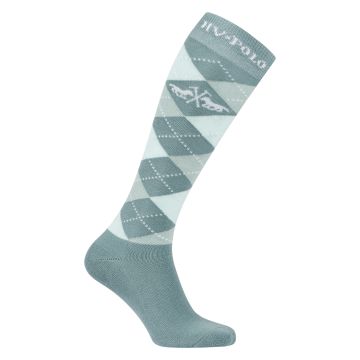 Socks HVP-Argyle -  Aqua sky